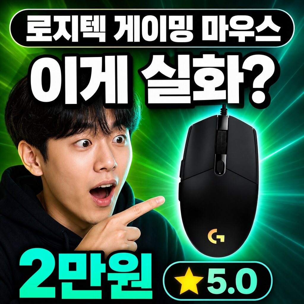 로지텍 마우스 실사용 후기 대표 이미지
