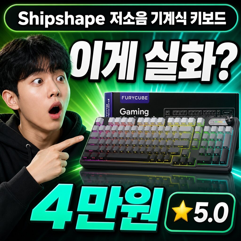 Shipshape 키보드 실사용 후기 대표 이미지