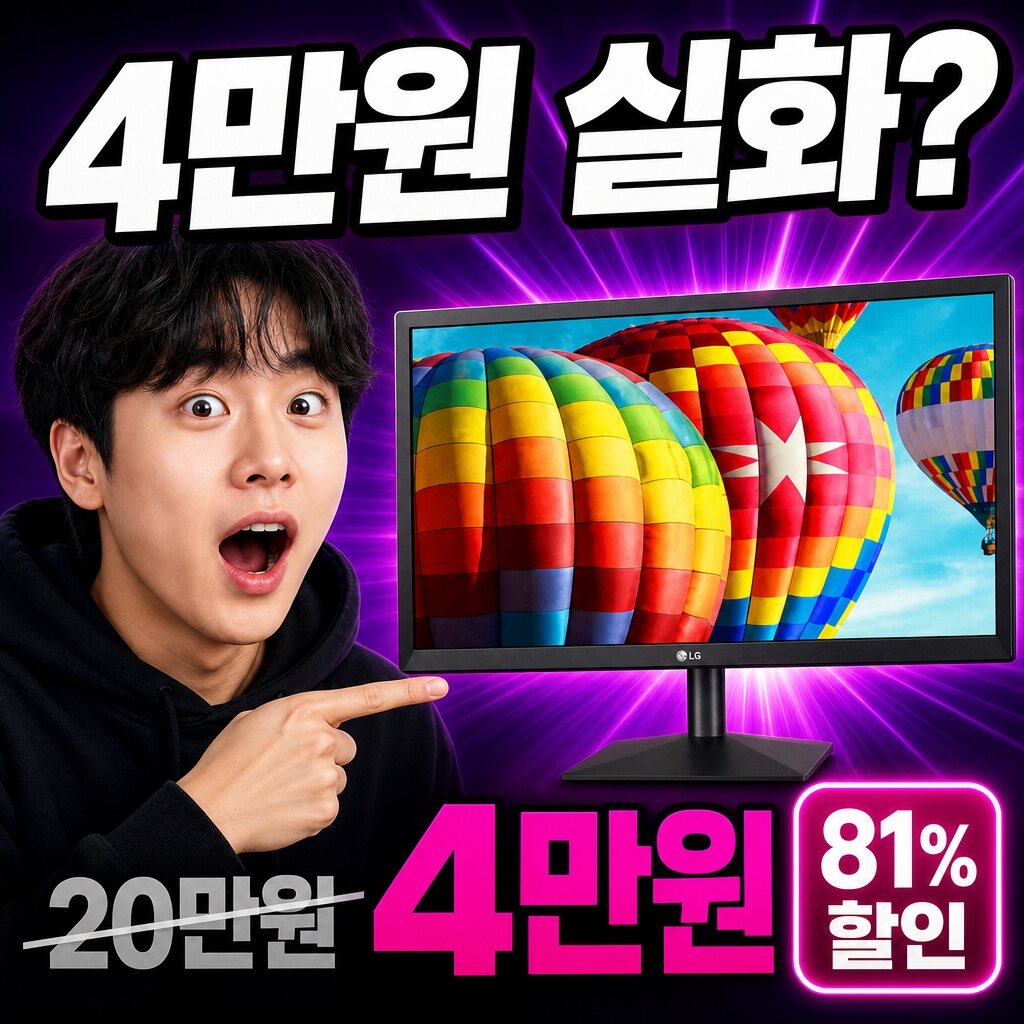 LG전자 23.8인치 모니터 실사용 후기 대표 이미지