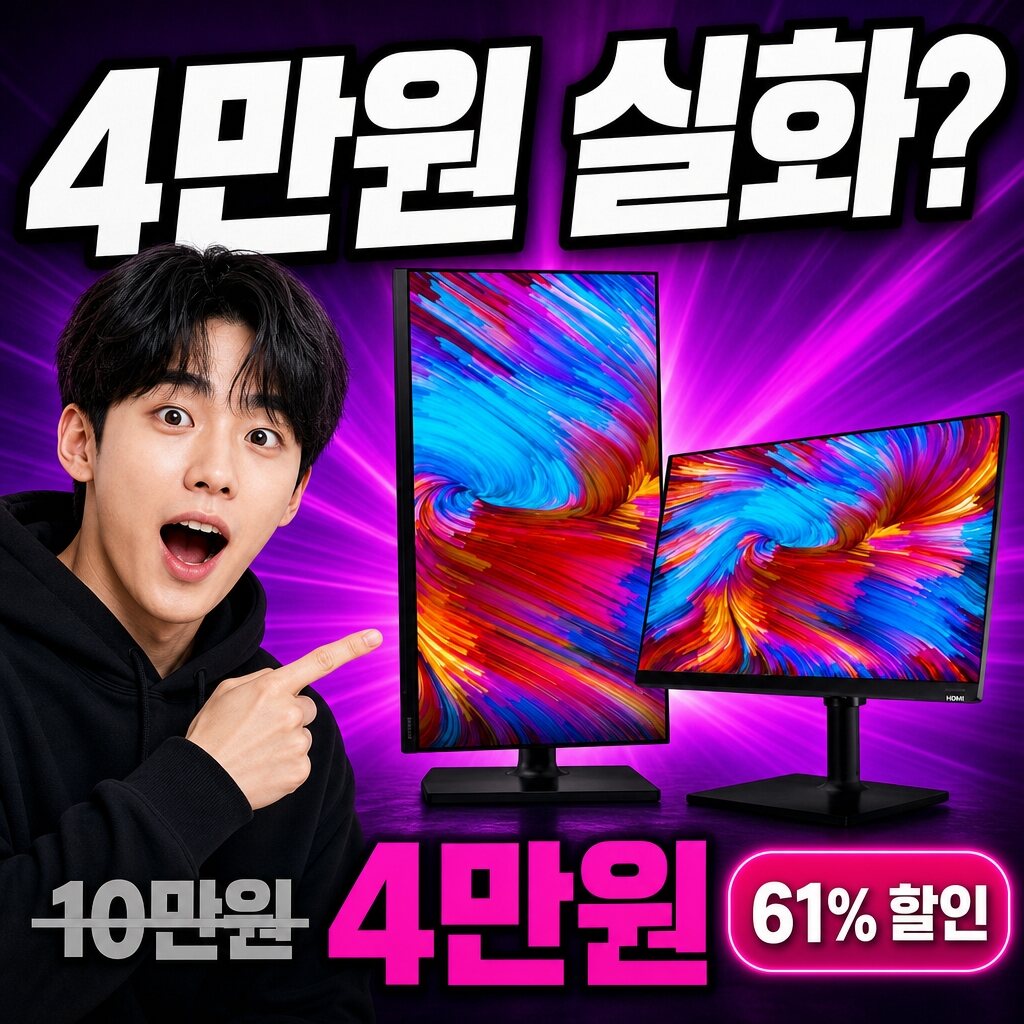 삼성전자 22인치 모니터 실사용 후기 | 60Hz LED(TN/VA 계열) 총정리