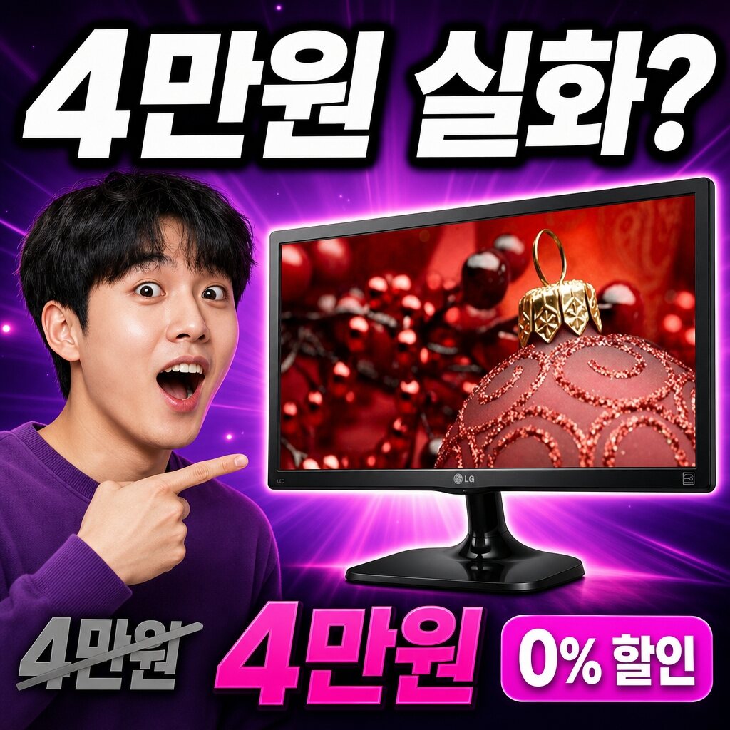 LG 24인치 모니터 실사용 후기 | 60Hz LED(TN/VA 계열) 총정리