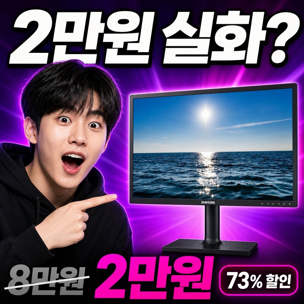 삼성전자 22인치 모니터 실사용 후기 대표 이미지