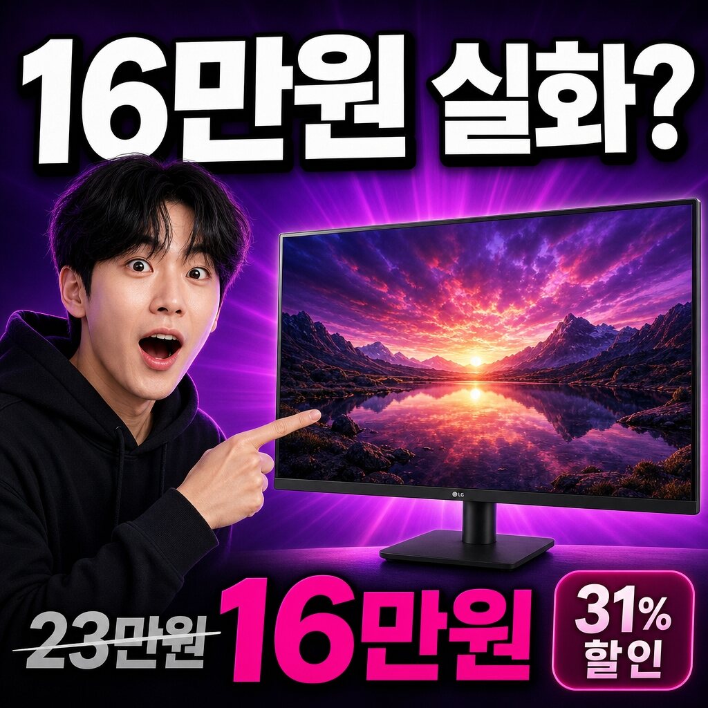 LG전자 27인치 모니터 실사용 후기 | 60Hz LED 패널 총정리
