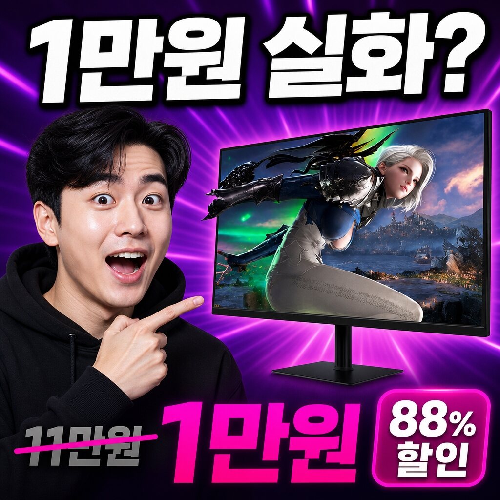 27인치 LED 패널 모니터 후기 | 대화면 멀티태스킹 최적 정리