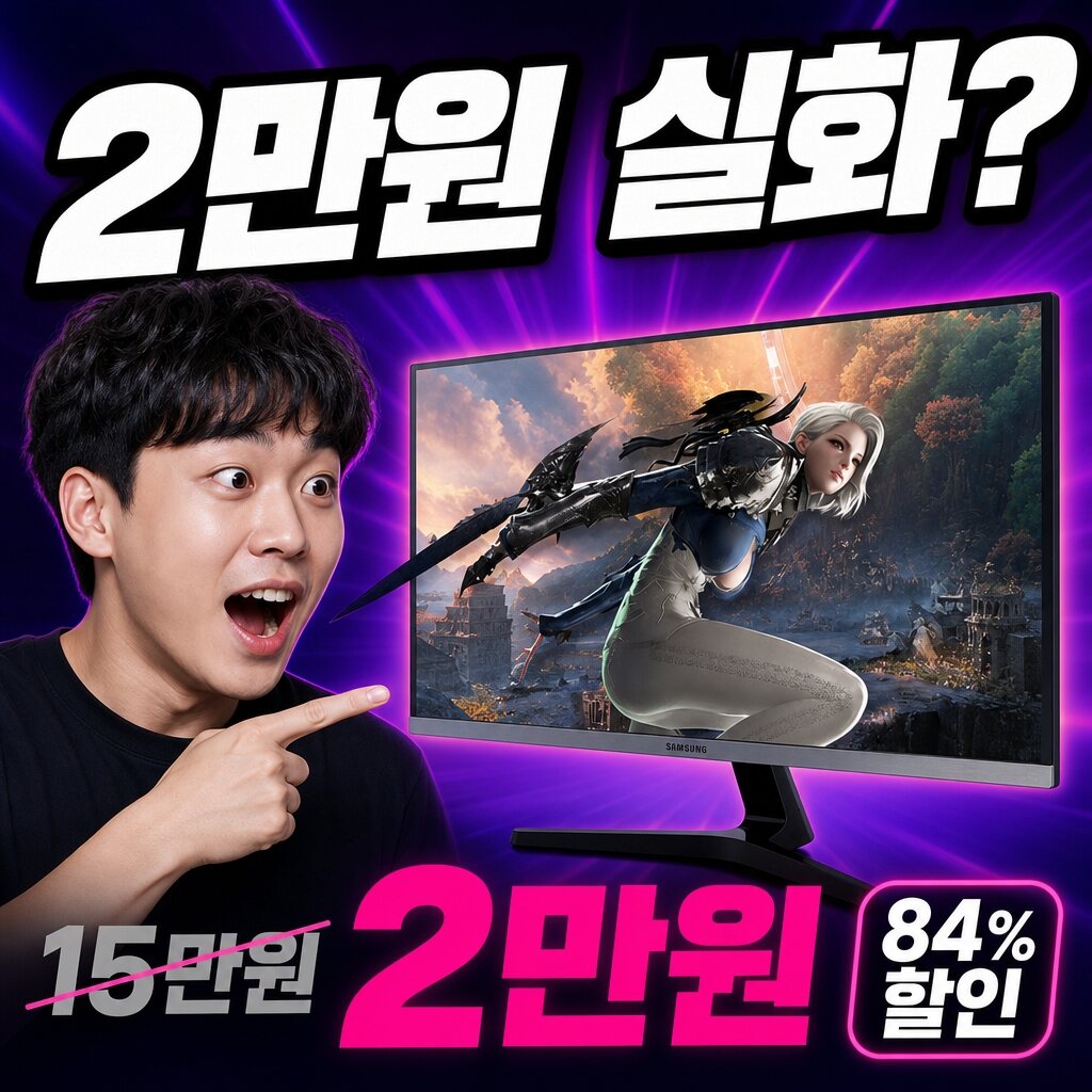 삼성 27인치 모니터 실사용 후기 | 60Hz LED 패널 총정리