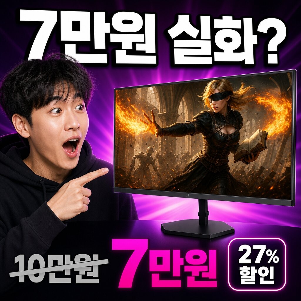 24인치 IPS 모니터 후기 | 게이밍 최적 정리