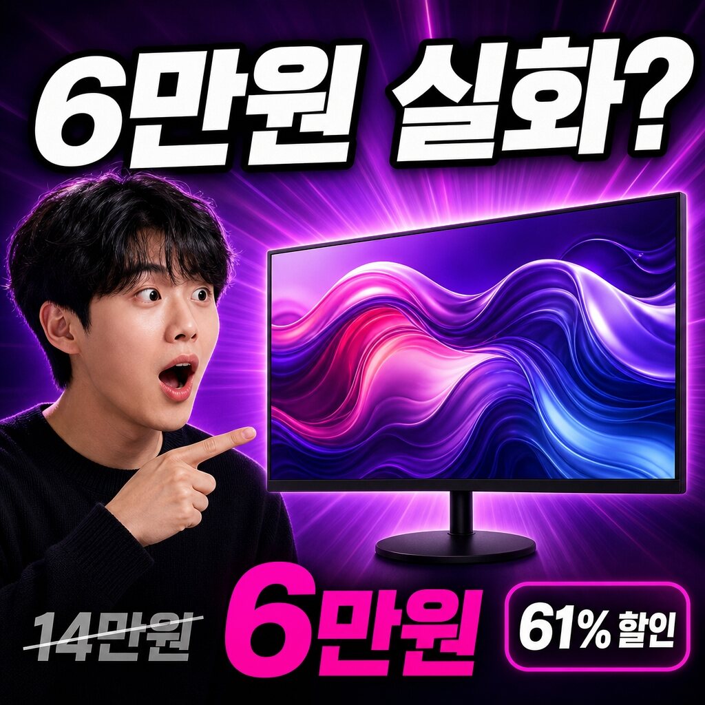 아이딕 24인치 모니터 실사용 후기 대표 이미지