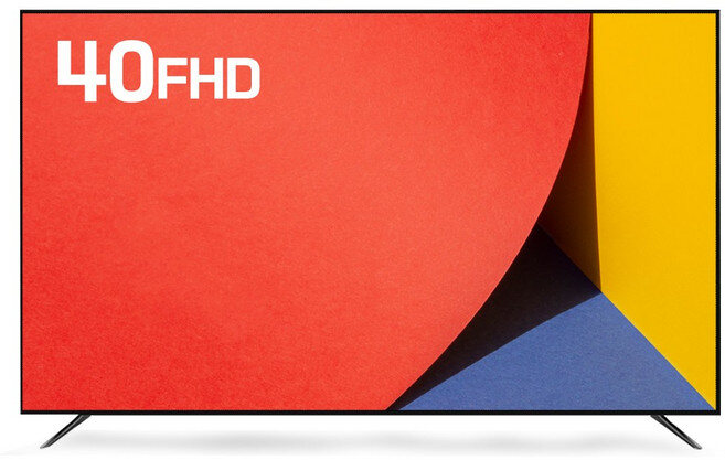 티브이지 40인치 FHD TV 고화질패널 1등급티비, FQ400SFHD, 실제 판매 상품 이미지
