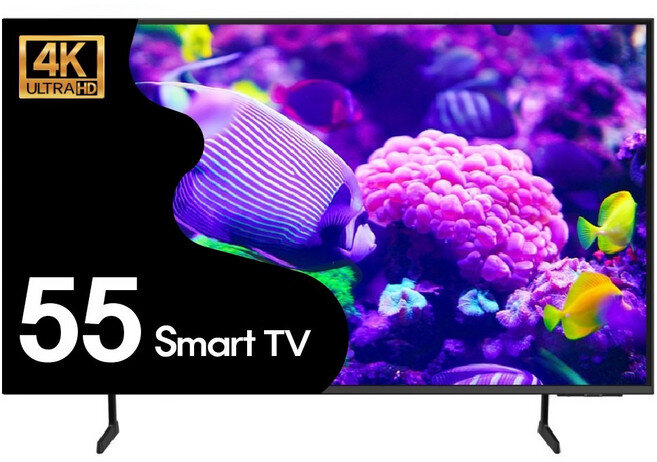 삼성전자 55인치 최신형 슬림베젤 UHD 4K 스마트 LED TV 유튜브 실제 판매 상품 이미지