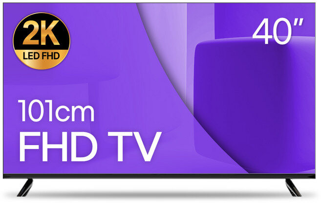 와우피프티 FHD LED TV, 고객직접설치, 스탠드형, 40FHD, 1 실제 판매 상품 이미지