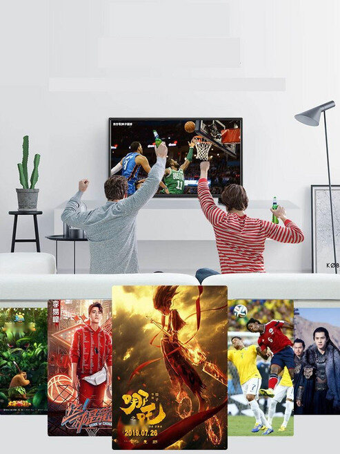 42인치 스마트 TV 4K UHD 중소기업 벽걸이 티비 실제 판매 상품 이미지