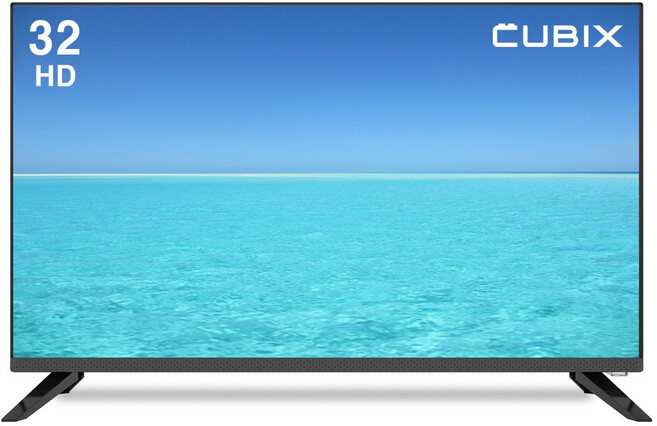 큐빅스 32인치 81cm LED HD TV 티비 대기업패널 제로베젤, 3 실제 판매 상품 이미지