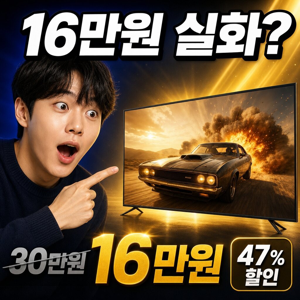 티브이지 40인치 TV 실사용 후기 대표 이미지