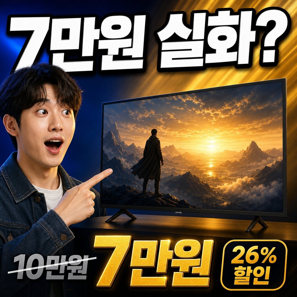 홈플래닛 32인치 TV 실사용 후기 대표 이미지