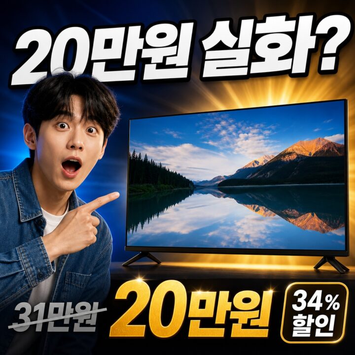 위드라이프 TV 실측 후기 — 스마트 TV 완벽 분석