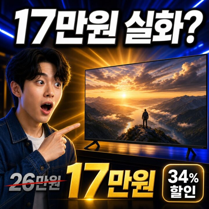 40인치 스마트 TV 후기 | 거실·원룸 설치 총정리
