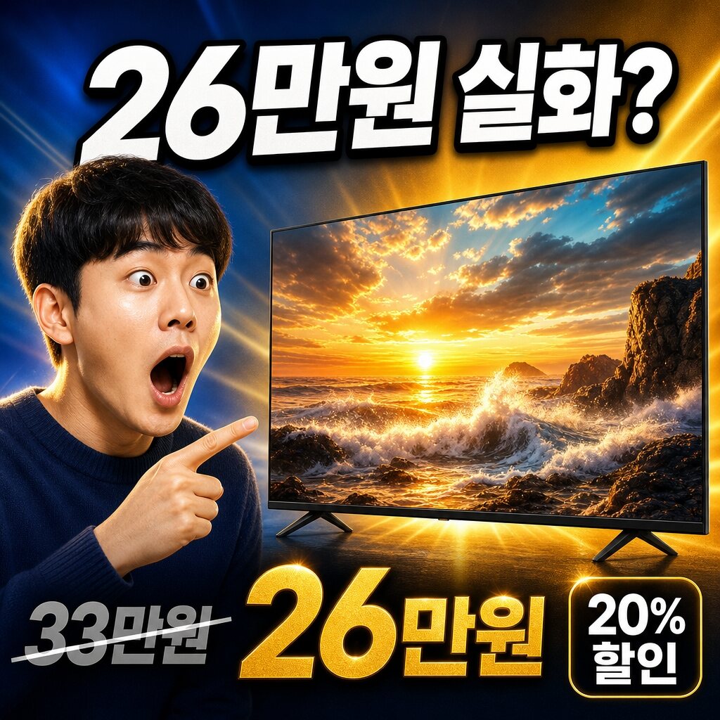스타인즈 55인치 TV 실사용 후기 대표 이미지