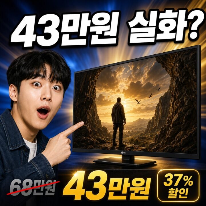 LG전자 43인치 TV 실사용 후기 | 4K UHD(3840×2160) 화질 총정리