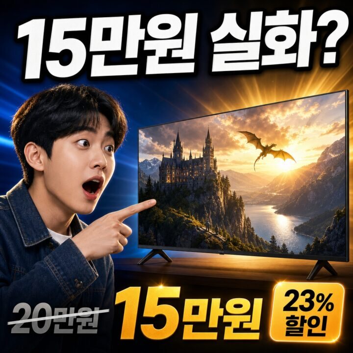 스타인즈 40인치 TV 실사용 후기 | FHD(1920×1080) 화질 총정리