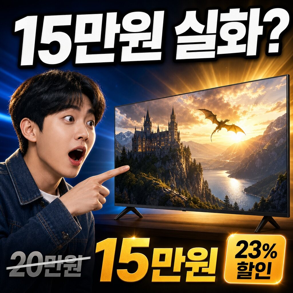 스타인즈 40인치 TV 실사용 후기 | FHD(1920×1080) 화질 총정리