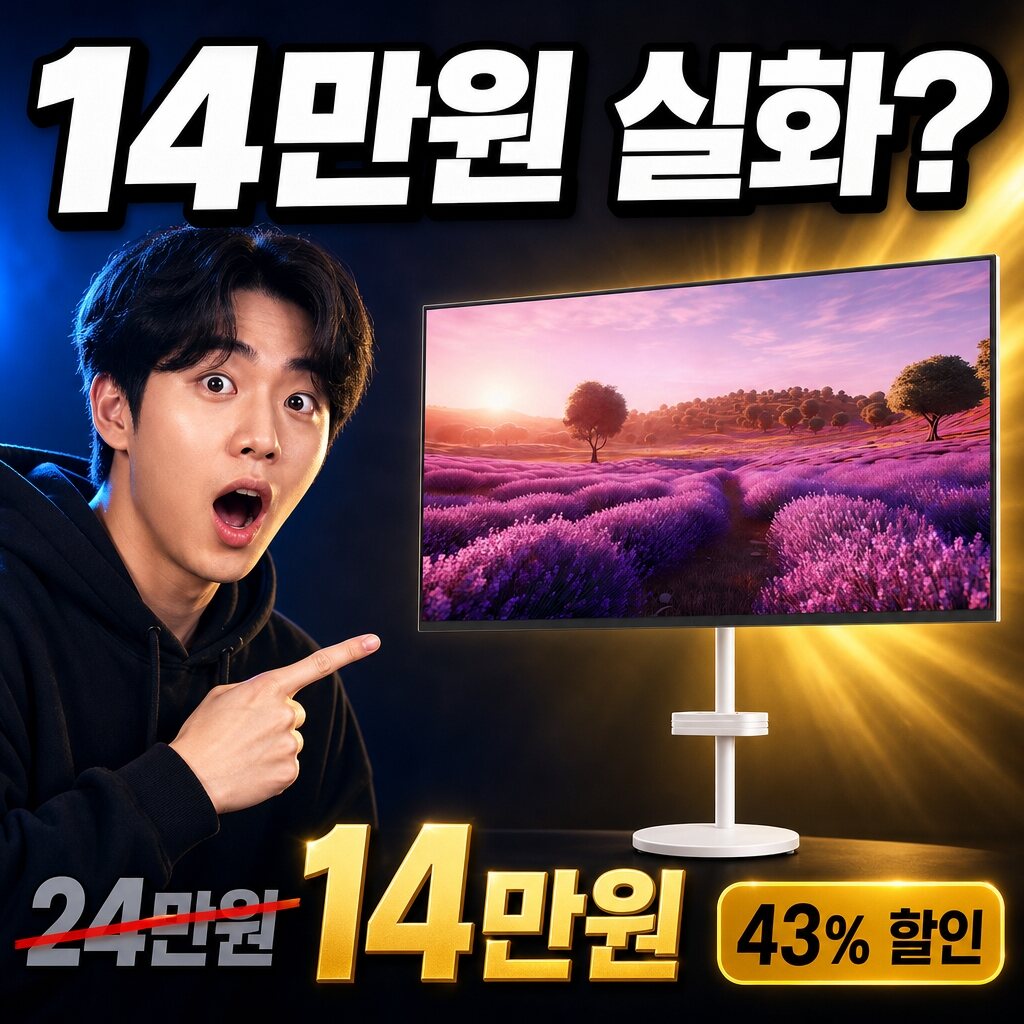 프리토스 32인치 TV 실사용 후기 대표 이미지