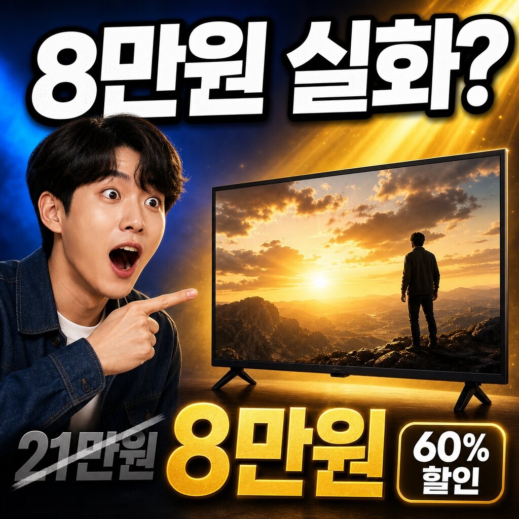 가성비 TV 실측 후기 — 일반형 완벽 분석
