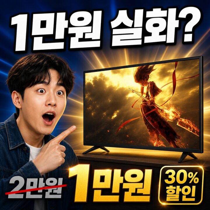 42인치 4K UHD(3840×2160) TV, 30% 할인 실화? 실측 리뷰