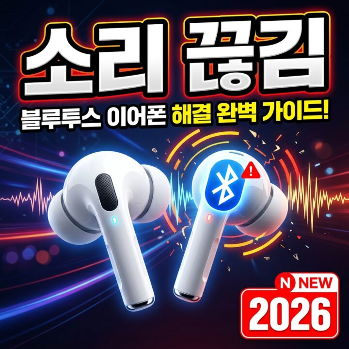 블루투스 이어폰 소리 지연·끊김 원인과 해결 — 코덱·간섭·거리·펌웨어 총정리