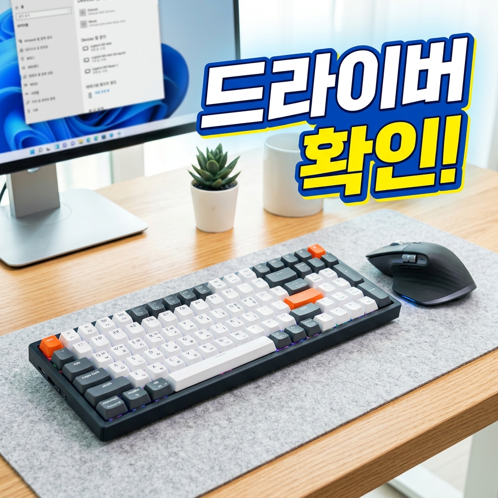 장치 관리자에서 블루투스 어댑터 항목을 점검하는 화면