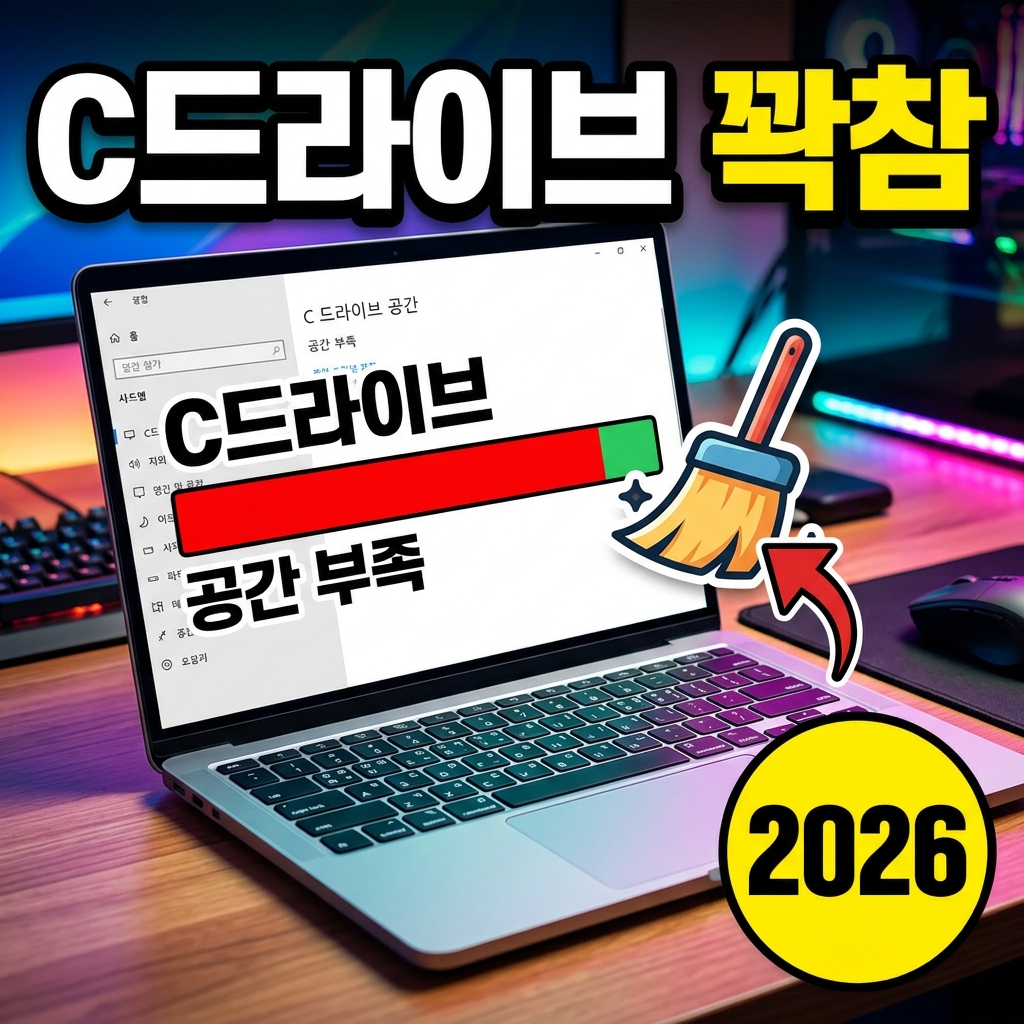 C드라이브 용량 부족 정리 방법 (윈도우11) — 안전하게 공간 확보하는 순서 총정리
