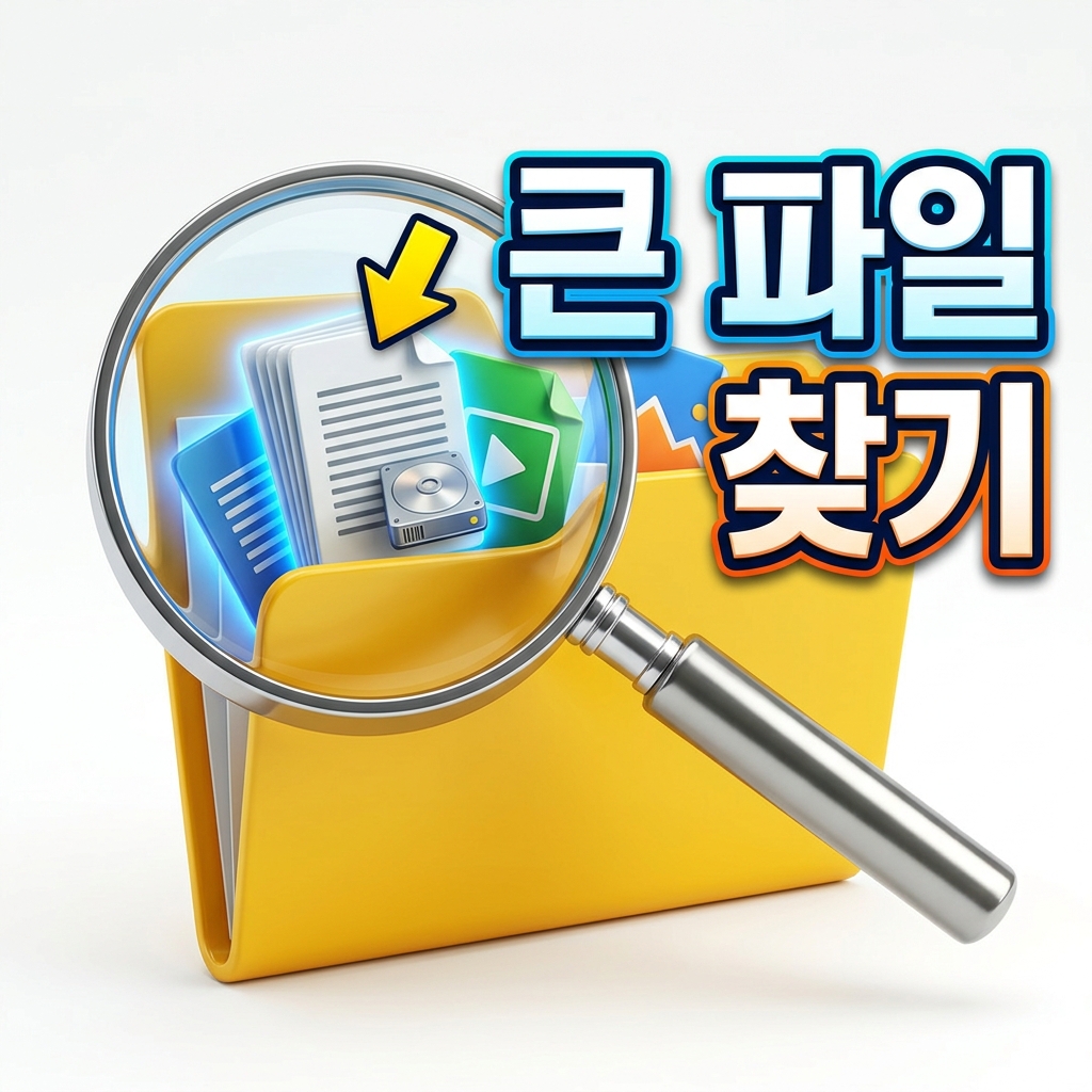윈도우 디스크 정리 도구에서 업데이트 캐시와 임시 파일 항목에 체크한 화면