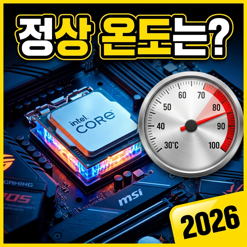 CPU·GPU 정상 온도 기준 총정리 — 유휴·부하 온도와 위험 온도 확인법