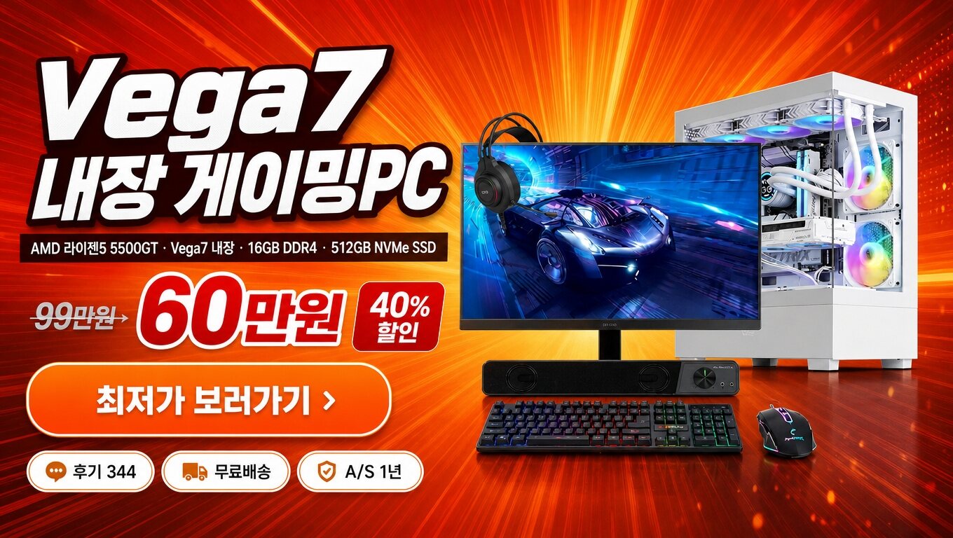 대한컴퓨터샵 풀세트 모니터포함 2026년형 최저가 보러가기 배너