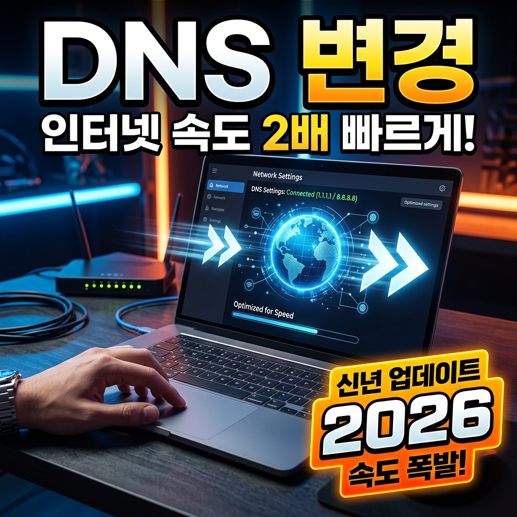 DNS 변경으로 인터넷 체감 속도·안정성 높이기 — 공용 DNS 설정법 총정리