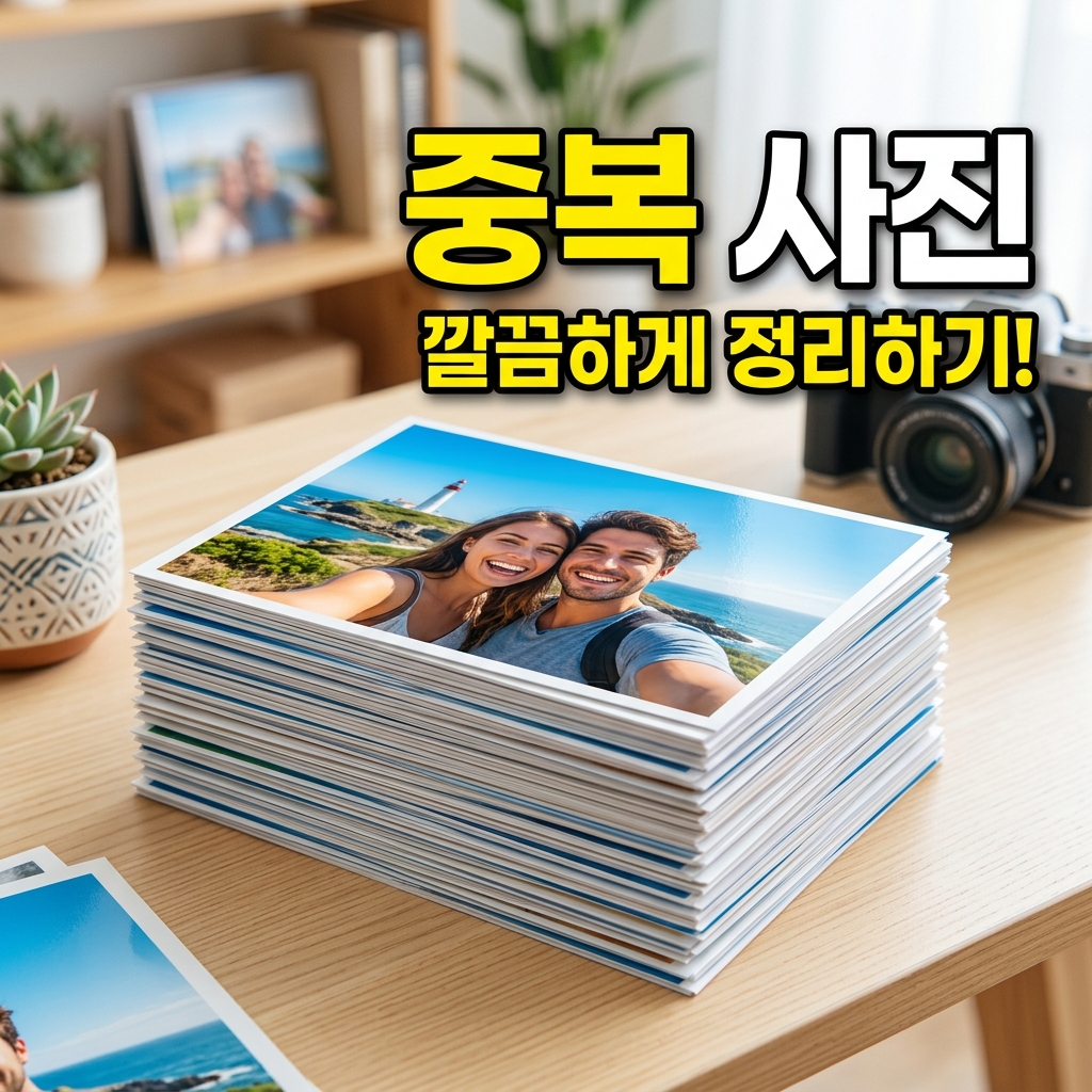 폴더 안에 똑같은 파일이 여러 개 쌓여 있는 모습을 표현한 이미지