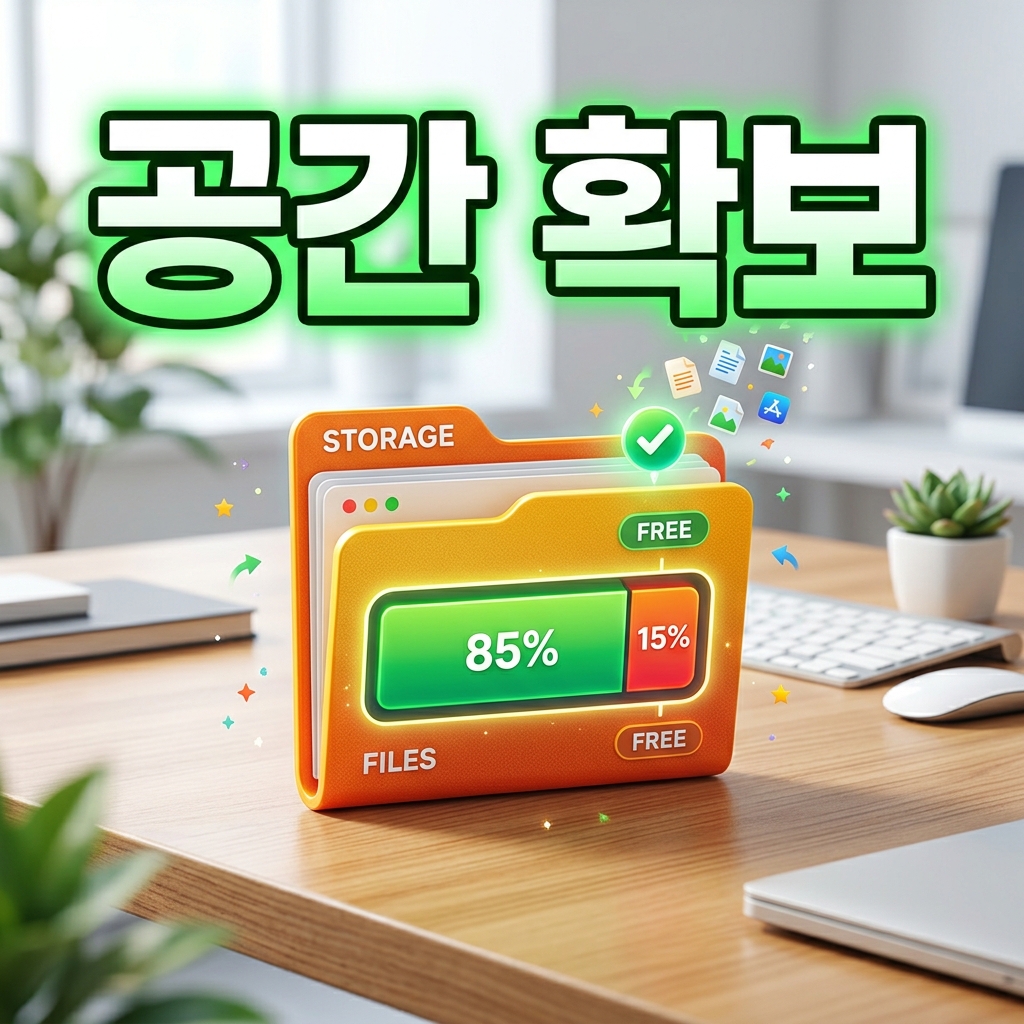 중복 파일 목록에서 원본 하나만 남기고 나머지를 휴지통으로 옮기는 모습을 표현한 이미지