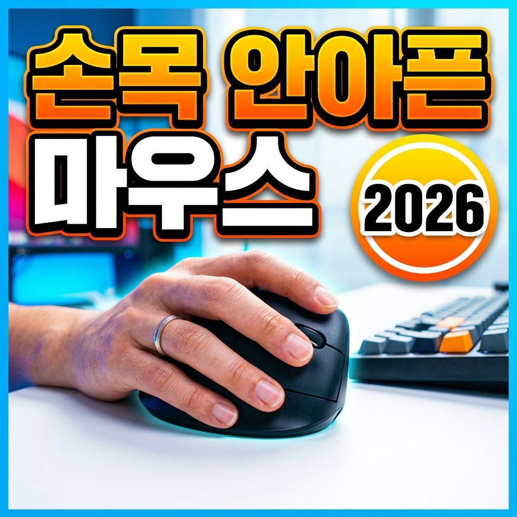 손목 통증 줄이는 인체공학 마우스: 버티컬·트랙볼 유형별 선택과 올바른 자세