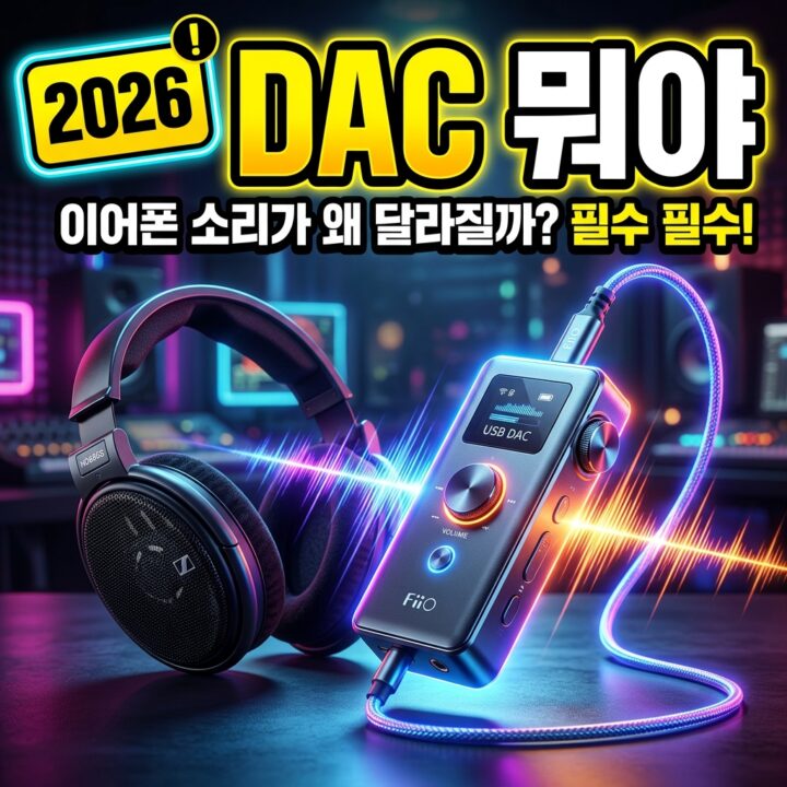 외장 사운드카드·DAC란? 필요성과 선택 기준 총정리