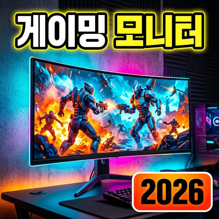2026 게이밍 모니터 고르는 법 — 주사율·응답속도·가변주사율·패널 완전정리