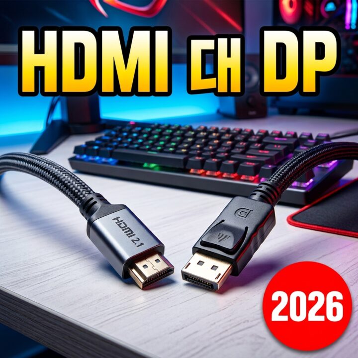 HDMI vs DisplayPort 차이와 용도별 선택 — 버전별 해상도·주사율 총정리 (2026)