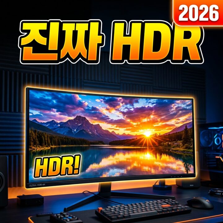 HDR 모니터와 DisplayHDR 인증 이해하기 — 밝기(니트)·로컬디밍·진짜 HDR 구분