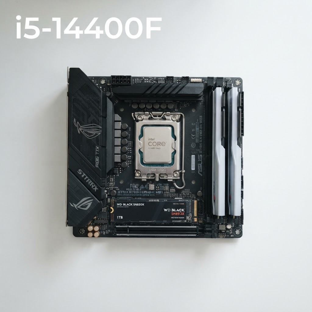 보아스컴퓨터 게이밍PC i5-14400F RTX 5060 32G 구성품 상세 컷