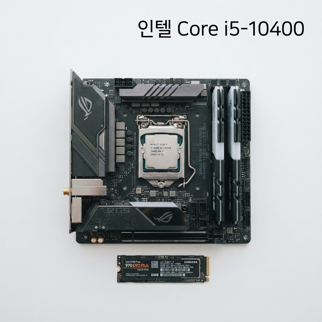 바른컴퓨터 게이밍 풀세트 모니터포함 BAF-F12 구성품 상세 컷