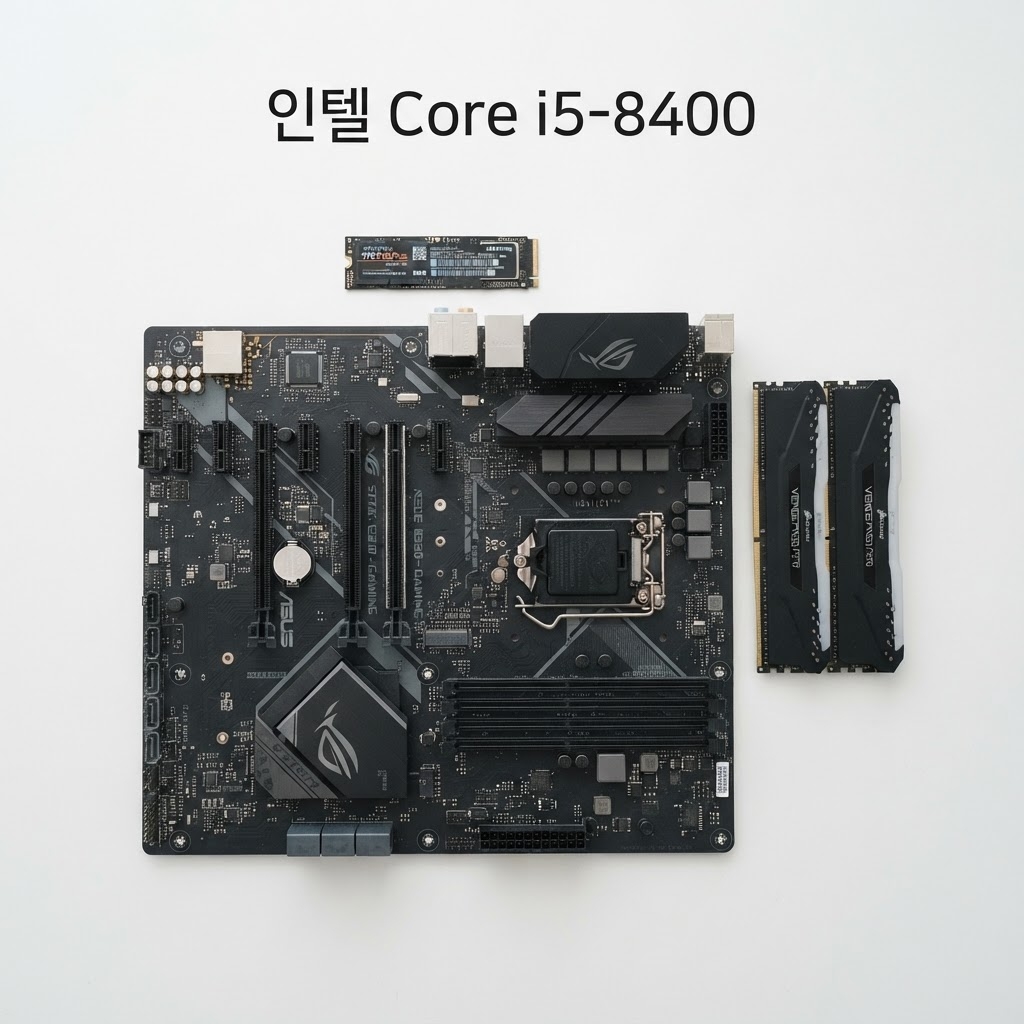 컴퓨터 조립 풀세트 우쓰 1번 풀세트 WIN11 구성품 상세 컷