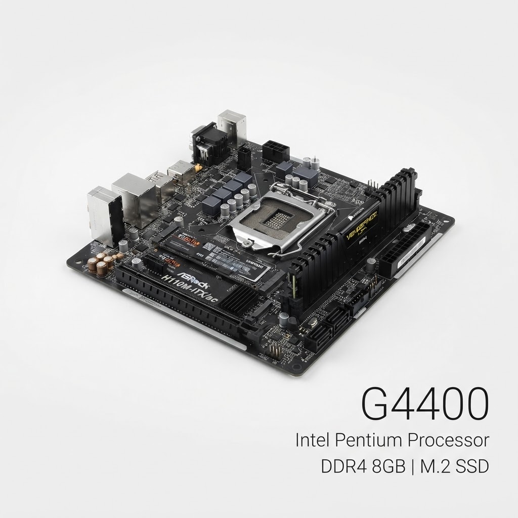 삼성 컴퓨터 본체 데스크탑 WIN11 G4400 사무용 구성품 상세 컷