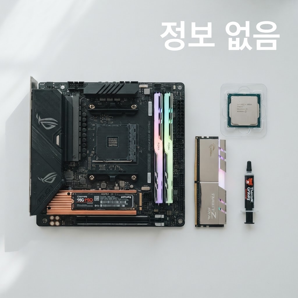 [왕가PC] 게이밍 데스크탑 라이젠5 5600 RTX 3050  구성품 상세 컷