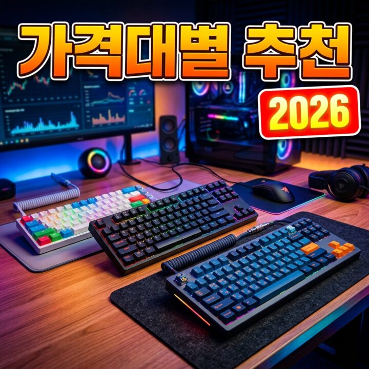 가격대별 키보드 선택 기준 — 저가·중급·고급, 어디까지 기대할 수 있나