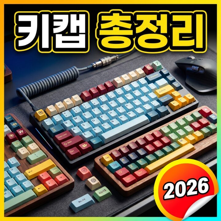 키캡 재질과 프로파일 완벽 가이드 — ABS vs PBT, OEM·Cherry·SA 프로파일과 각인 방식 총정리