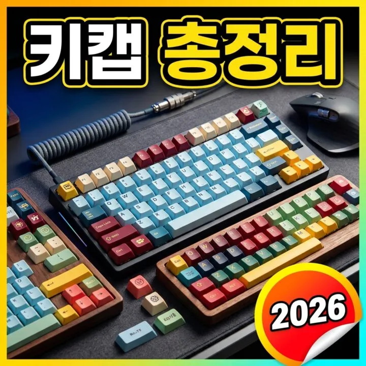 키캡 재질과 프로파일 완벽 가이드 — ABS vs PBT, OEM·Cherry·SA 프로파일과 각인 방식 총정리