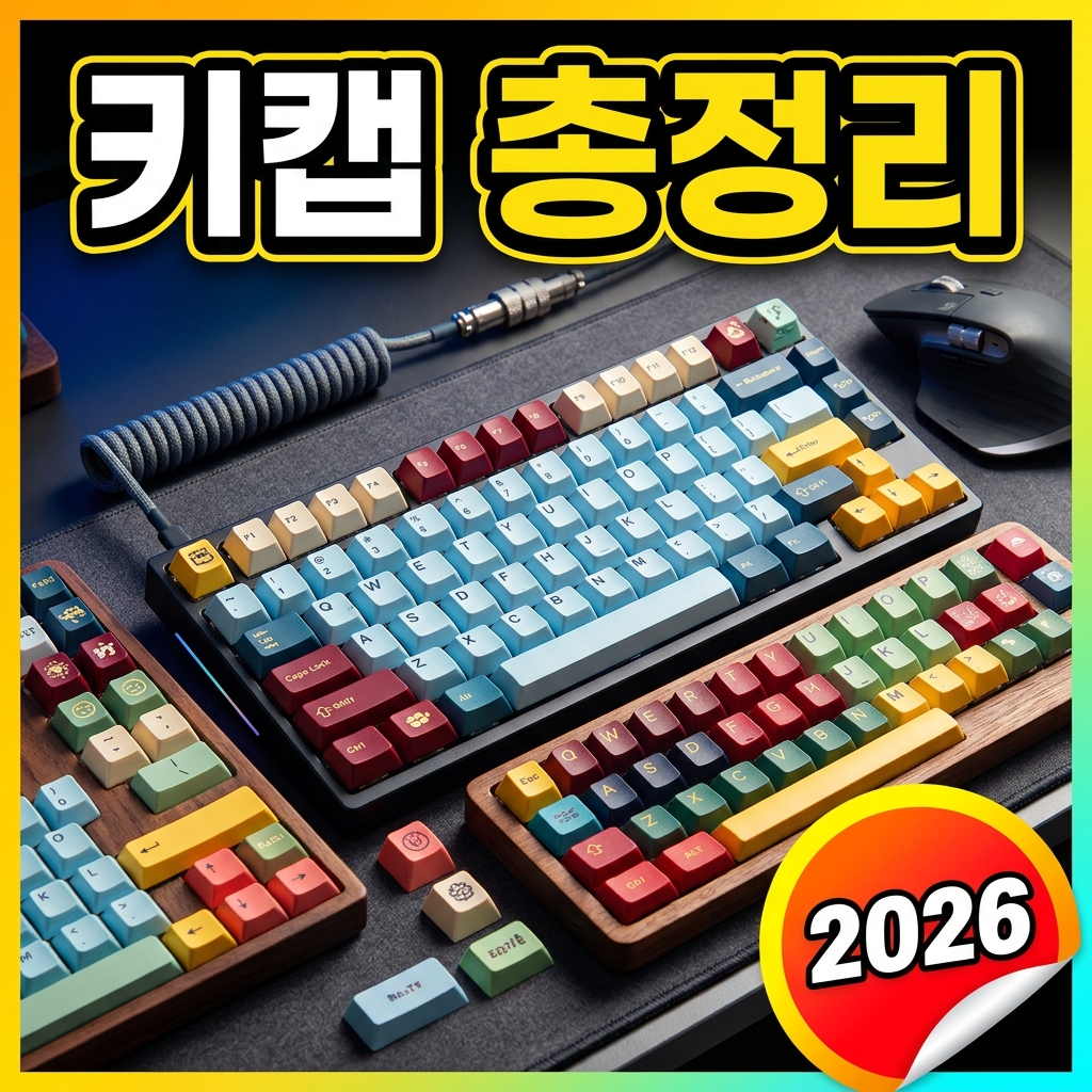 키캡 재질과 프로파일 완벽 가이드 — ABS vs PBT, OEM·Cherry·SA 프로파일과 각인 방식 총정리